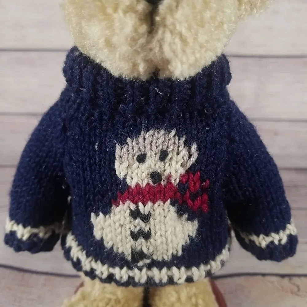 Boyds Bears & Friends Breezy T Frostman Plush Stuffed 8